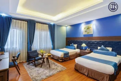 Habitación Triple con vistas a la montaña — Pi’s Boutique Sapa